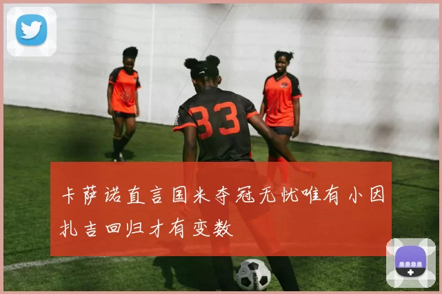 卡萨诺直言国米夺冠无忧唯有小因扎吉回归才有变数